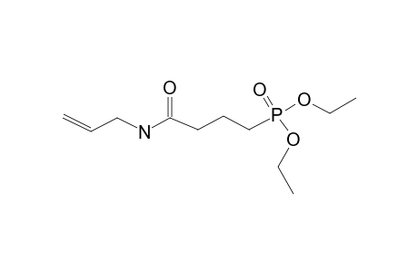 4-(Diethoxyphosphinoyl)-N-(prop-2'-enyl)butanamide