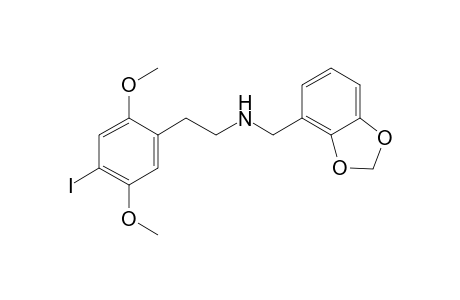 2-(4-iodo-2,5-dimethoxyphenyl)-N-[(2,3-methylenedioxyphenyl)methyl]ethanamine