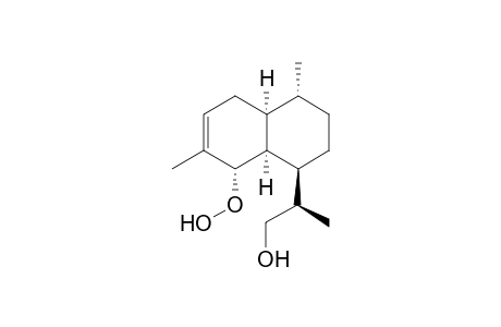 5-.alpha.Hydroperoxy-amorph-3-en-12-ol