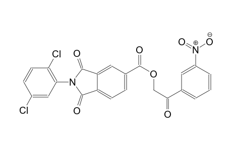 1H-isoindole-5-carboxylic acid, 2-(2,5-dichlorophenyl)-2,3-dihydro-1,3-dioxo-, 2-(3-nitrophenyl)-2-oxoethyl ester