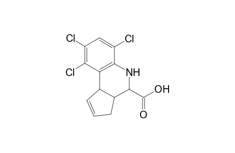 6,8,9-Trichloro-3a,4,5,9b-tetrahydro-3H-cyclopenta[c]quinoline-4-carboxylic acid