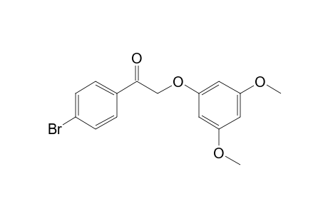 1-(4-Bromophenyl)-2-(3,5-dimethoxyphenoxy)ethanone