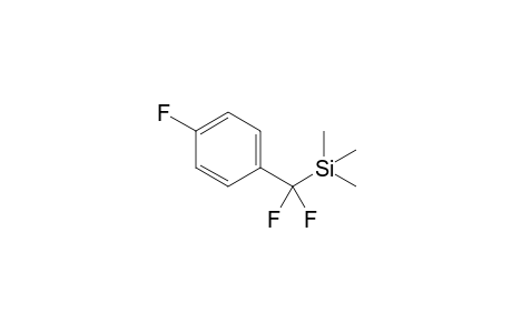 1-[Difluoro(trimethylsilyl)methyl]-4-fluorobenzene