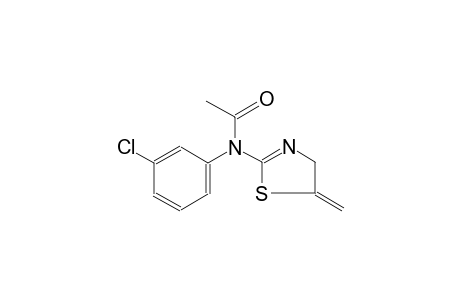 acetamide, N-(3-chlorophenyl)-N-(4,5-dihydro-5-methylene-2-thiazolyl)-
