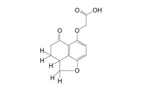 [(5-oxo-2a,3,4,5-tetrahydro-2H-naphtho[1,8-bc]furan-6-yl)oxy]acetic acid