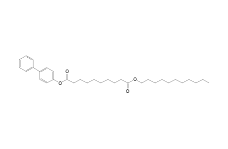 Sebacic acid, 4-phenylphenyl undecyl ester