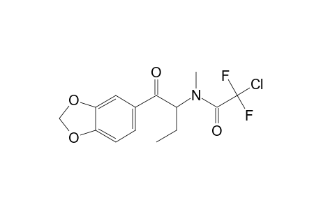 Butylone, N-chlorodifluoroacetyl-