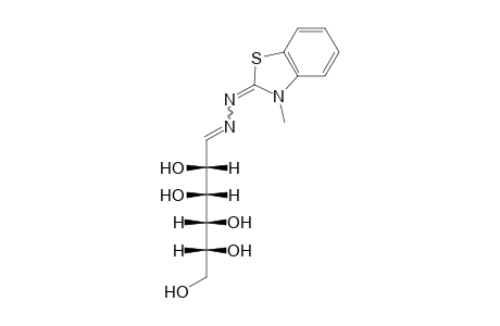 D-mannose, azine with 3-methyl-2-benzothiazolinone