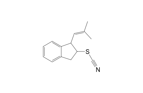 Indan, 1-(2-methylpropenyl)-2-thiocyanato-