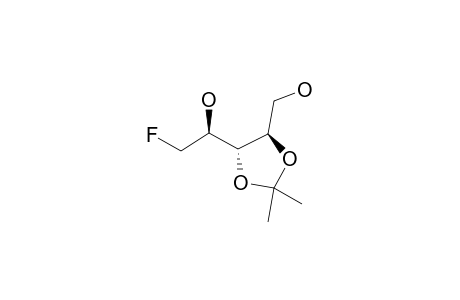 (2S,3R,4S)-1-FLUORO-2-HYDROXY-3,4-(O-ISOPTOPYLIDENEDIOXY)-PENTAN-5-OL