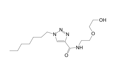 1-Heptyl-1H-(1,2,3)-triazole-N-[2'-(hydroxyethoxy)ethyl]-4-carboxamide