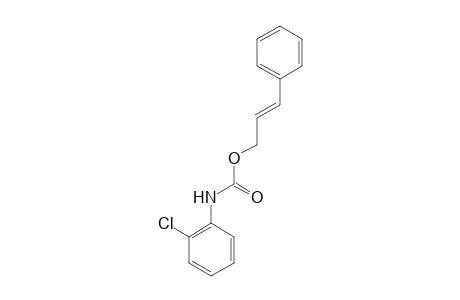 Cinnamyl N-(2-chlorophenyl)carbamate