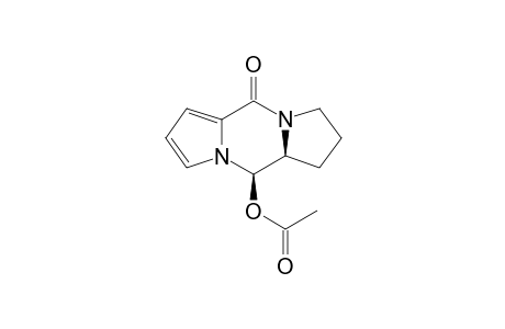 (5R,5aS)-Acetic acid (5R,5aS)-10-oxo-5a,6,7,8-tetrahydro-5H,10H-dipyrrolo[1,2-a;1',2'-d]pyrazin-5-yl ester