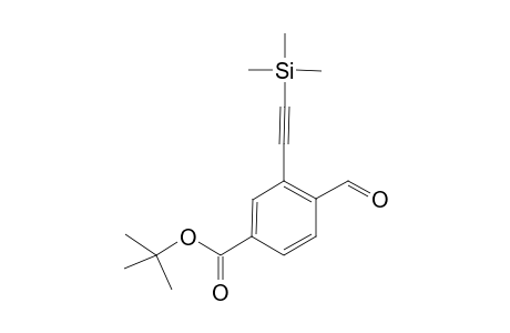 tert-Butyl 4-Formyl-3-[(trimethylsilyl)ethynyl]benzoate