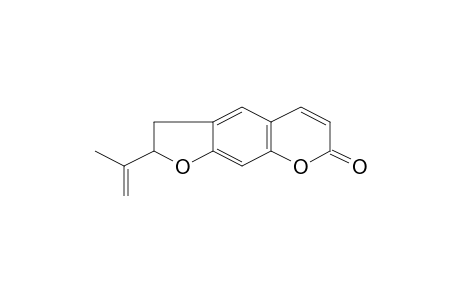 2-prop-1-en-2-yl-2,3-dihydrofuro[3,2-g]chromen-7-one