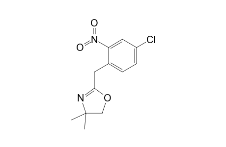 2-(4-Chloro-2-nitro-benzyl)-4,4-dimethyl-2-oxazoline