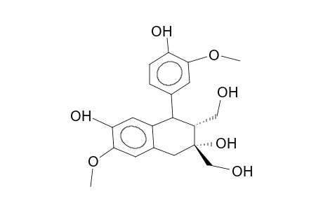 2,6-DIHYDROXY-2,3-HYDROXYMETHYL-4-(4-HYDROXY-3-METHOXYPHENYL)-7-METHOXYTETRAHYDRONAPHTHALENE
