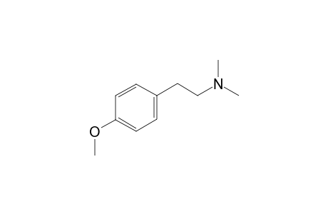 Tyramine, N,N-dimethyl-, methyl ether