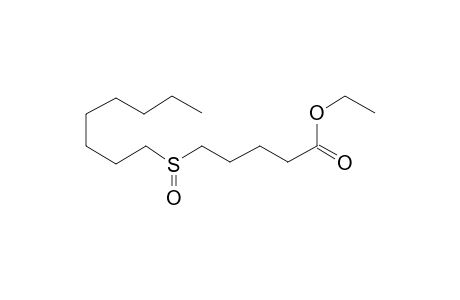 Ethyl 5-(octane-1-sulfinyl)pentanoate