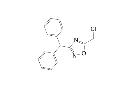 3-Benzhydryl-5-(chloromethyl)-1,2,4-oxadiazole