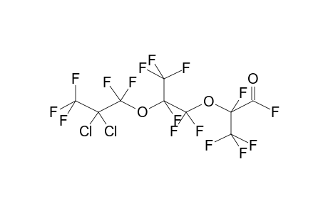 8,8-DICHLOROPERFLUORO-2,5-DIMETHYL-3,6-DIOXANONANOYL FLUORIDE