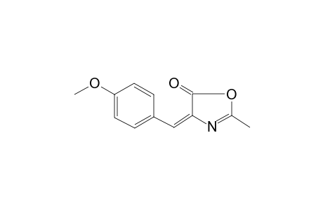 (4E)-4-(4-Methoxybenzylidene)-2-methyl-1,3-oxazol-5(4H)-one