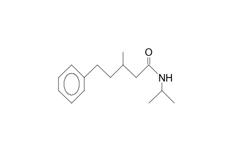 (R)-N-Isopropyl-3-methyl-5-phenyl-pentanamide