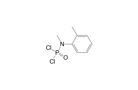 N-METHYL-N-(ORTHO-TOLYL)-PHOSPHORAMIDIC-DICHLORIDE