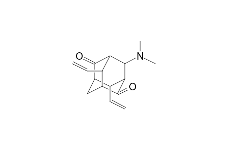 9-Dimethylamino-4,8-divinyladamantane-2,6-dione