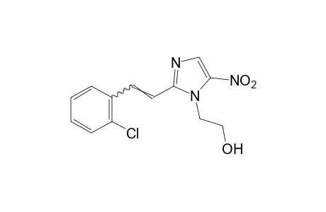 2-(o-chlorostyryl)-5-nitroimidazole-1-ethanol