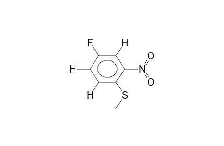 1-NITRO-3-FLUORO-6-METHYLTHIOBENZENE