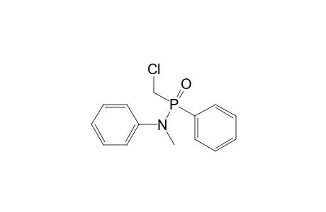 CHLOROMETHYL-(PHENYL)-PHOSPHONIC-METHYL-(PHENYL)-AMIDE