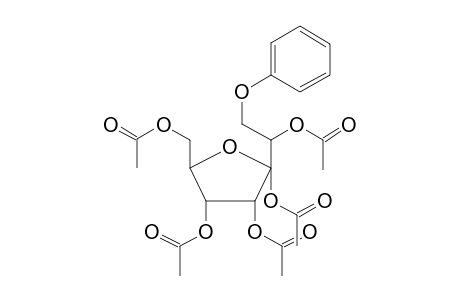 Phenyl pentaacetyl-.alpha.-D-altro-heptuloside