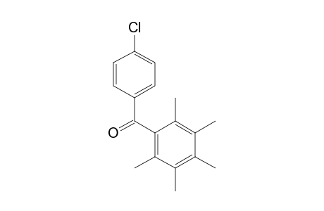 4'-chloro-2,3,4,5,6-pentamethylbenzophenone