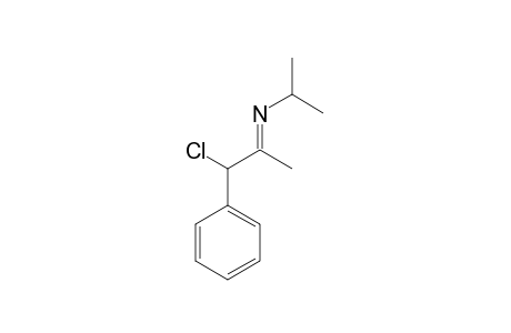 N-iso-Propyl-3-chloro-3-phenyl-2-propanimine