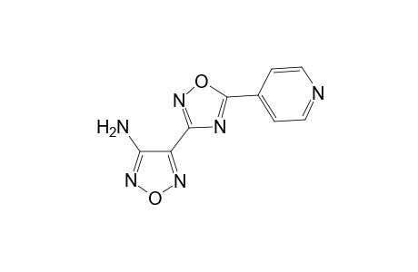 1,2,5-Oxadiazol-3-amine, 4-[5-(4-pyridinyl)-1,2,4-oxadiazol-3-yl]-
