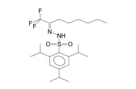 ANTI-1,1,1-TRIFLUOROOCTAN-2-ONE, N'-(2,4,6-TRIISOPROPYLBENZENESULPHONYL)HYDRAZONE