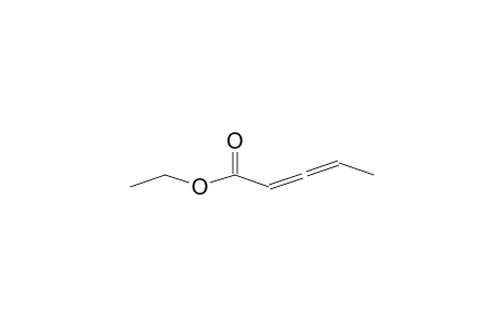 2,3-Pentadienoic acid, ethyl ester