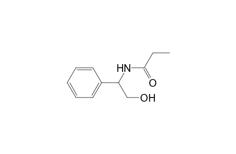 N-(2-hydroxy-1-phenyl-ethyl)propanamide