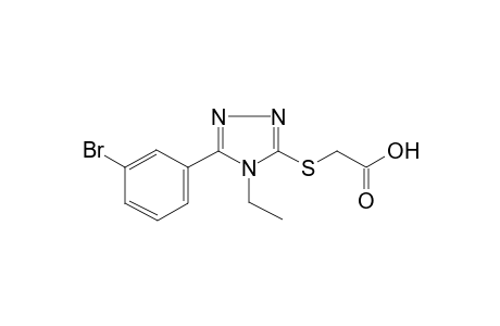 acetic acid, [[5-(3-bromophenyl)-4-ethyl-4H-1,2,4-triazol-3-yl]thio]-