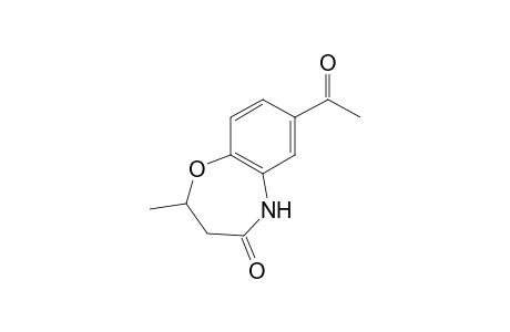 7-Acetyl-2-methyl-2,3-dihydro-(1,5)benzoxazepin-4(5H)-one