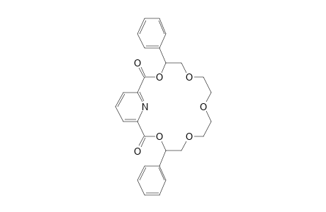 21-Aza-3,6,9,12,15-pentaoxabicyclo[15.3.1]heneicosa-1(20),18,21-triene-2,16-dione, 4,14-diphenyl-