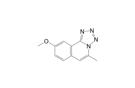 9-Methoxy-5-methyl-tetrazolo[5,1-a]isoquinoline