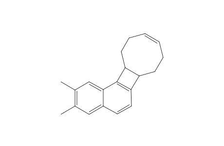 (9Z)-2,3-Dimethyl-6b,7,8,11,12,12a-hexahydrocycloocta[3,4]cyclobuta[1,2-a]naphthalene