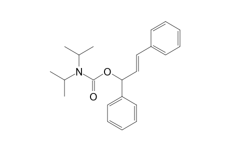Diisopropylcarbamic acid, 1,3-diphenylallyl ester