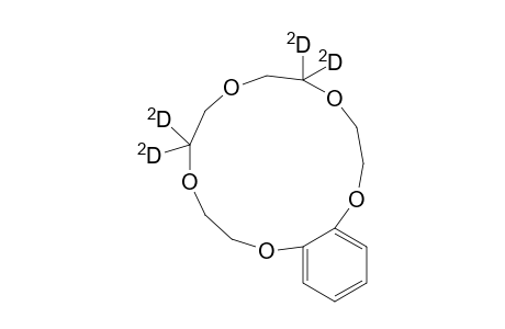 1,4,7,10,13-Benzopentaoxacyclopentadecin-5,9-D2, 2,3,5,6,8,9,11,12-octahydro-5,9-D2-