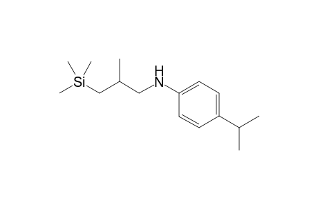 N-(2-Methyl-3-(trimethylsilyl)propyl)-4-isopropylaniline