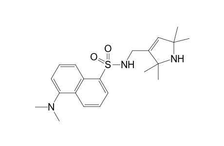 N-(2,2,5,5-Tetramethyl-2,5-dihydro-1H-pyrrol-3-ylmethyl)-5-dimethylamino-1-naphthalenesulfonamide