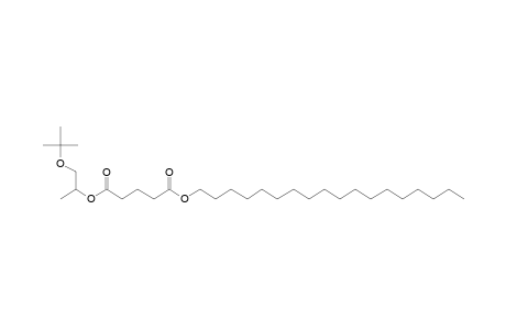 Glutaric acid, 1-(tert-butoxy)prop-2-yl octadecyl ester