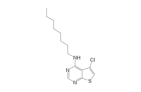 Thieno[2,3-d]pyrimidin-4-amine, 5-chloro-N-octyl-